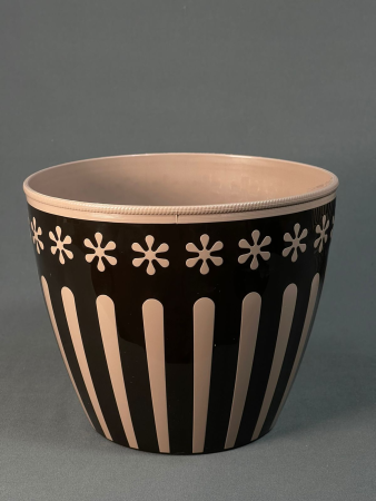 Горшок для цветов Валенсия (1,7) бежево-коричневый